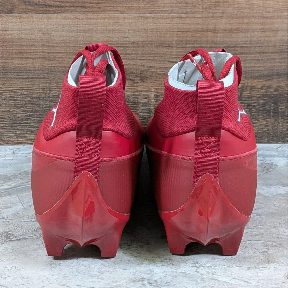 Nike Jordan Vapor Edge Pro 2 Men's 10.5 WIDE Oklahoma PE Cleats IF2959-661